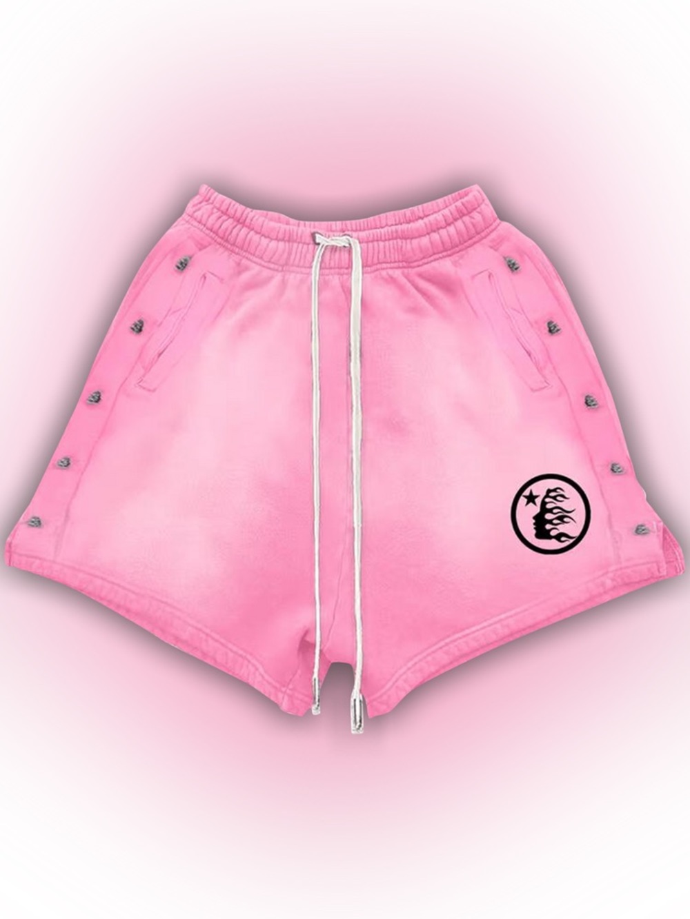 Hellstar Snap Shorts ‘Pink’